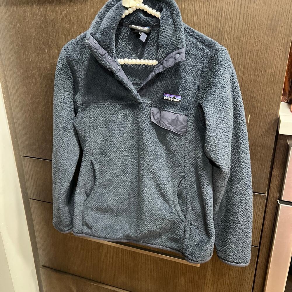Patagonia Women’s Re-Tool Snap-T Pullover Fleece Polartec Jacket Size XS